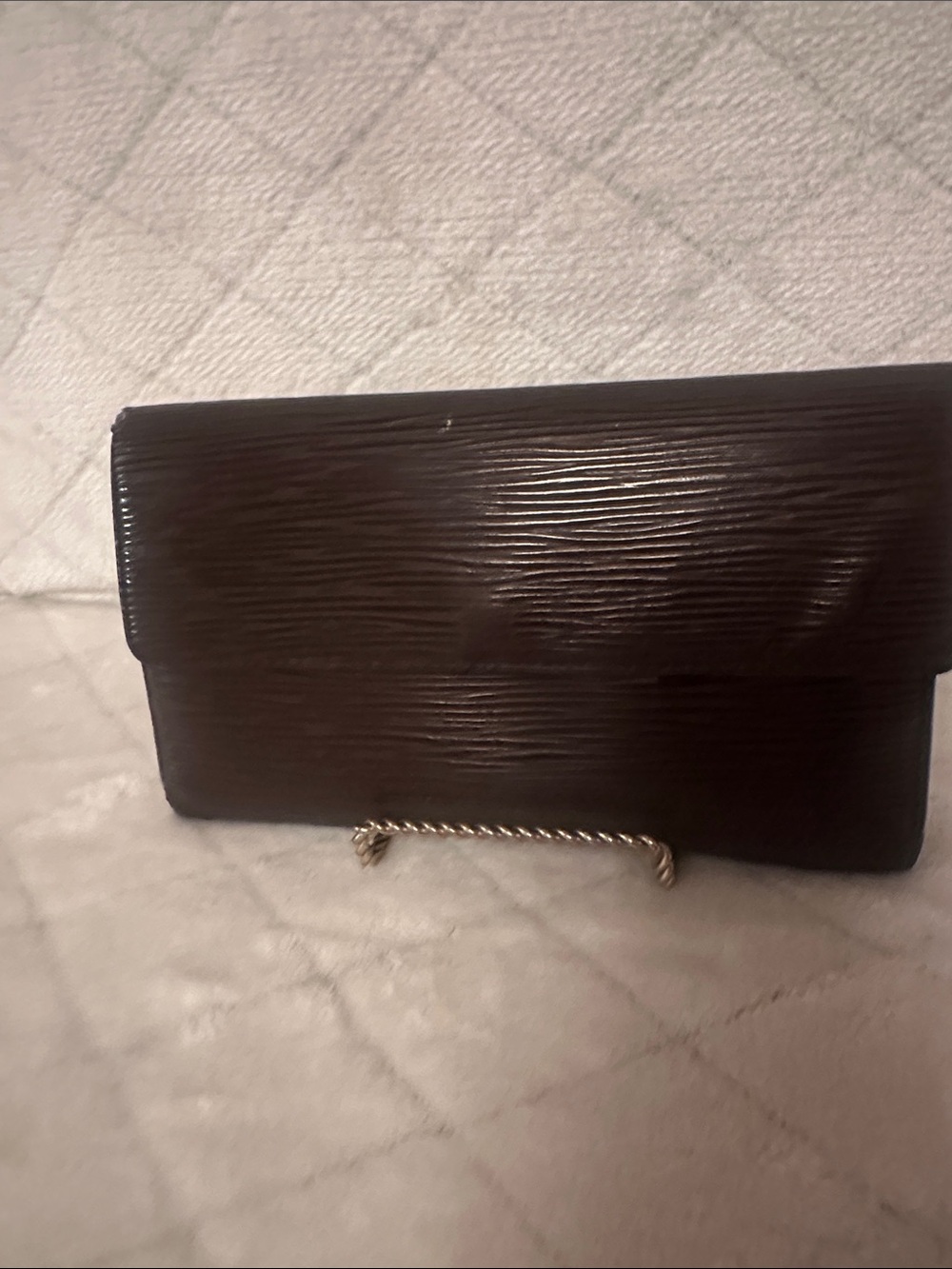 Louis Vuitton Brown Epi Leather Wallet - Picture 1 of 15